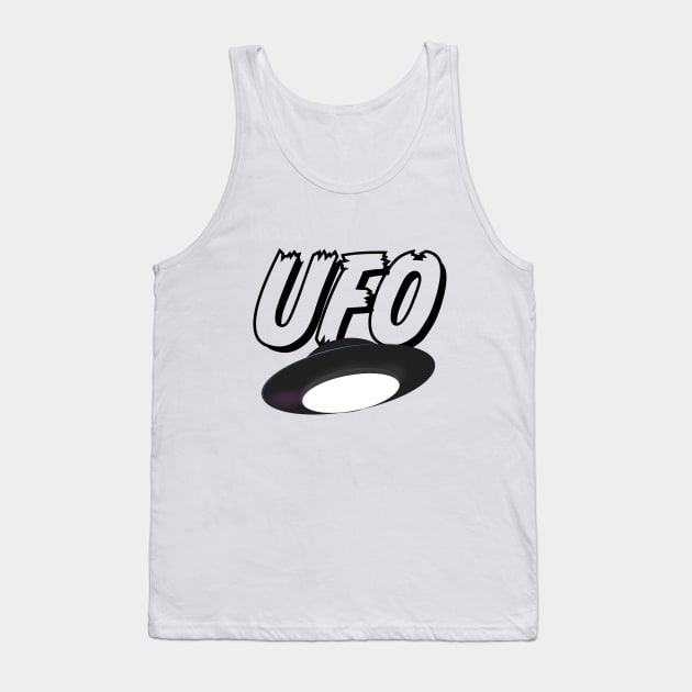 UFO flying saucer Tank Top by nickemporium1